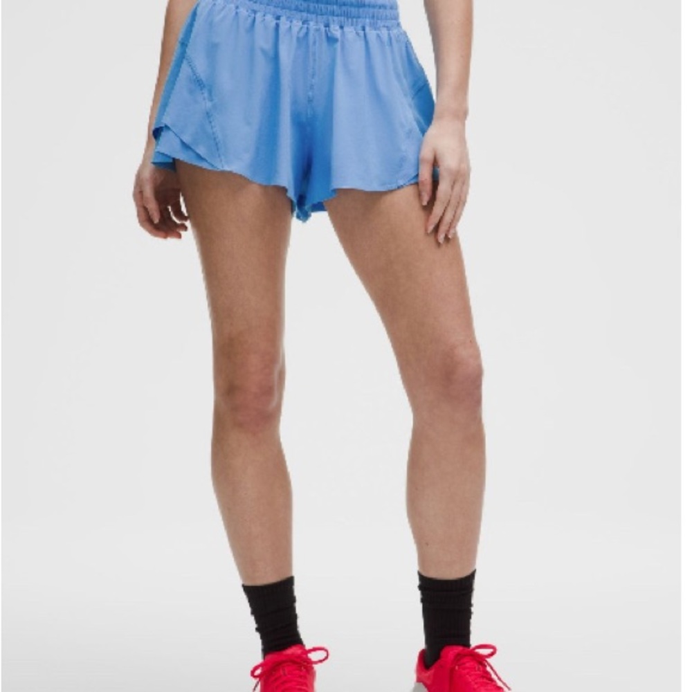 Shake it Out High Rise Shorts- Pool Party